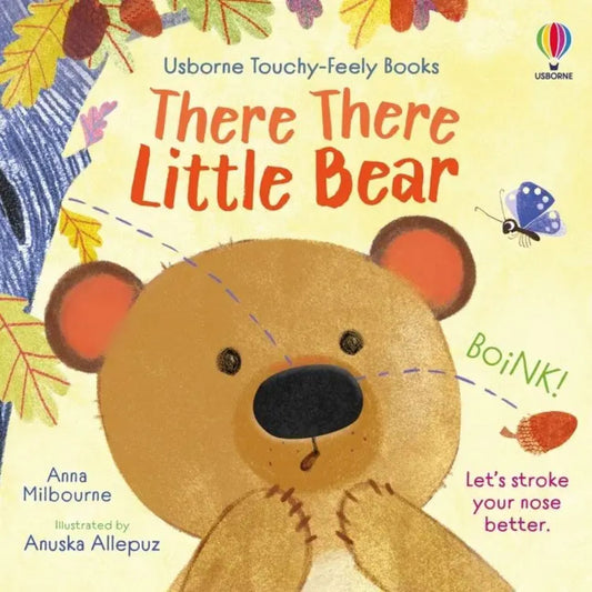 Touchy-feely bear book encouraging kindness and care
