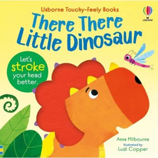 Touch-and-feel dinosaur book teaching kindness and empathy