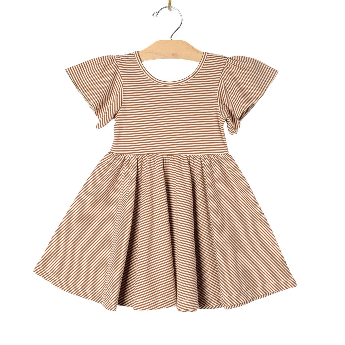 Toffee Striped dress