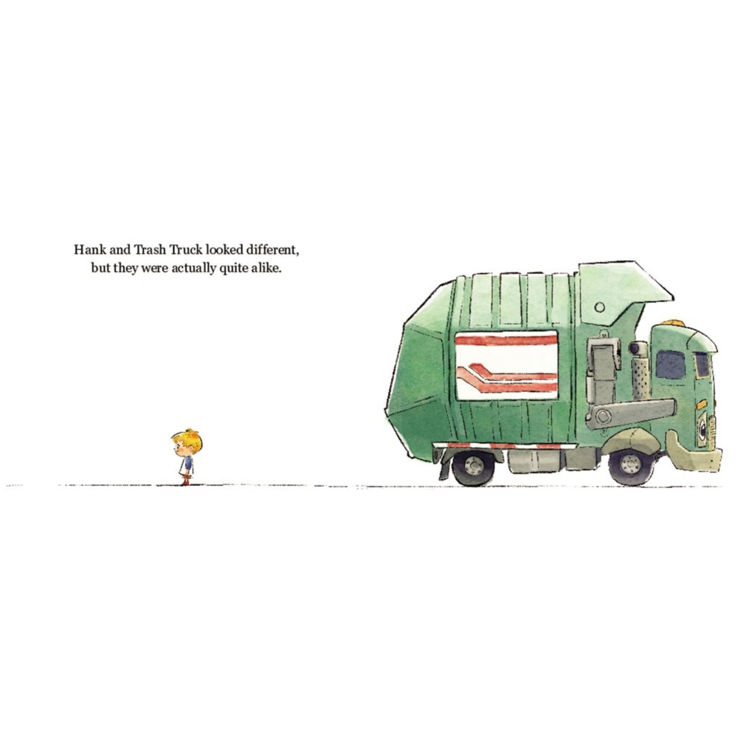 Imaginative friendship adventures with Hank and Trash Truck