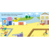 Interactive truck and digger magnet activity book