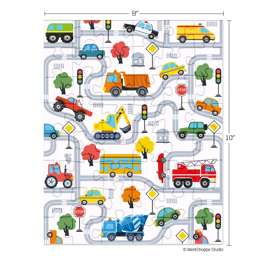 Transportation Puzzle Snax