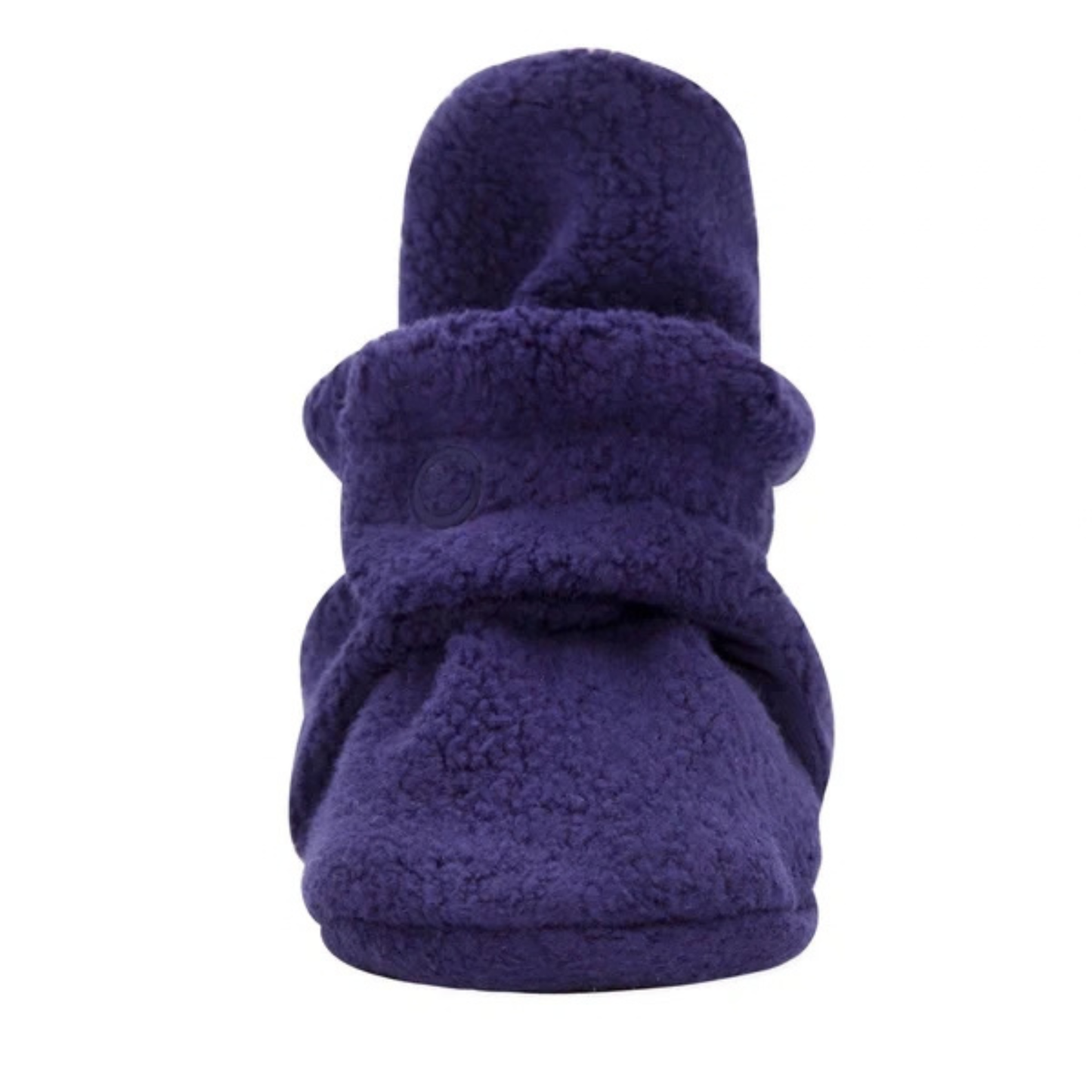 Zutano True Navy Cozie Fleece Baby Booties