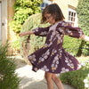 Plum Buttercup Fiona Dress