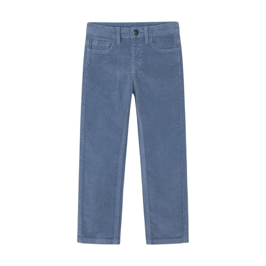 Azure Blue Corduroy Pants