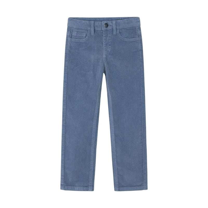 Azure Blue Corduroy Pants