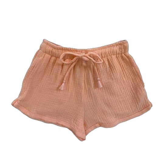 Peach Tassel Shorts