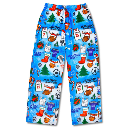 Holiday Game Day Plush Pants