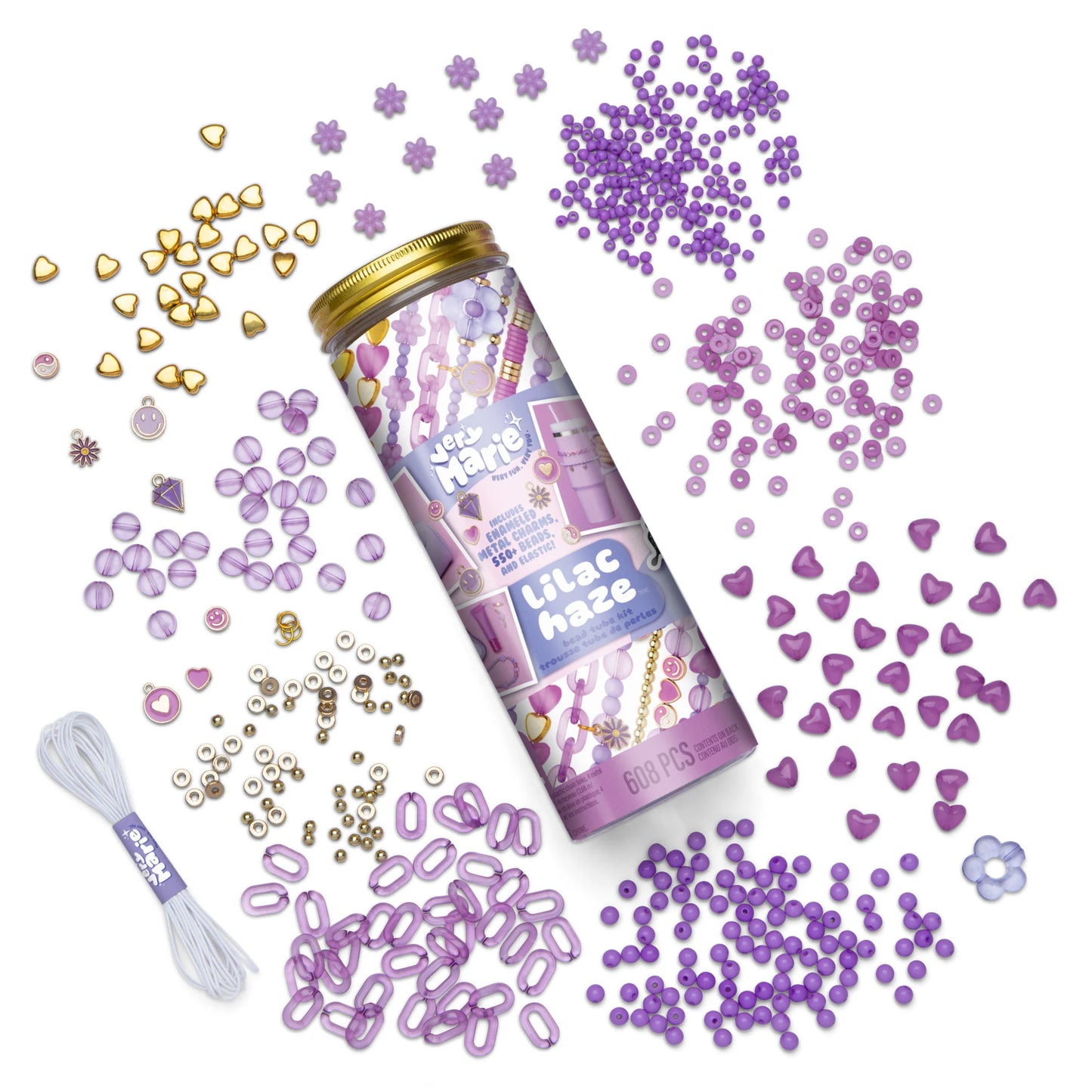 Lilac Haze Bead Tube