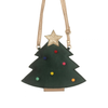 Velvet Xmas Tree Purse Christmas Holiday Kids Accessory