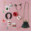 Velvet Xmas Tree Purse Christmas Holiday Kids Accessory