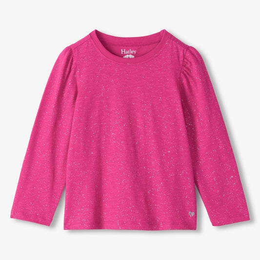 Girls very berry long sleeve tee by Hatley