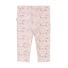 Floral-patterned leggings on a white background