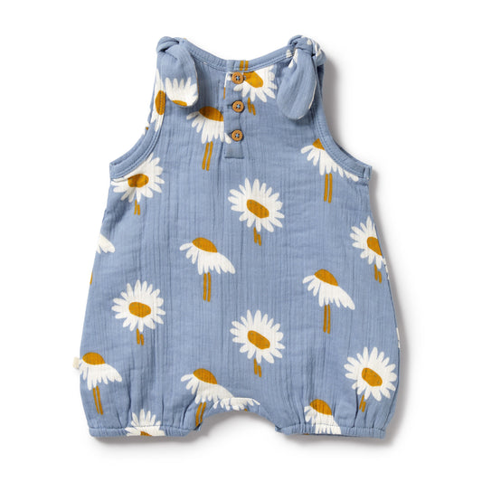 Daisy Crinkle Romper