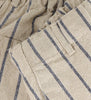 Navy Stripe Linen Shorts
