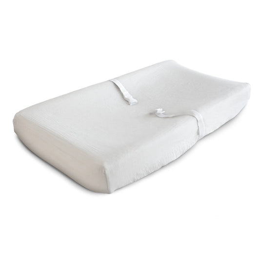 White Changing Pad Cover
