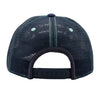 Navy kids low-profile hat with winter-inspired strokes