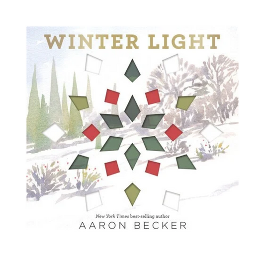 Luminous winter board book with die-cut artwork