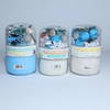 Winter Play Dough Jar with Snowman Accessories