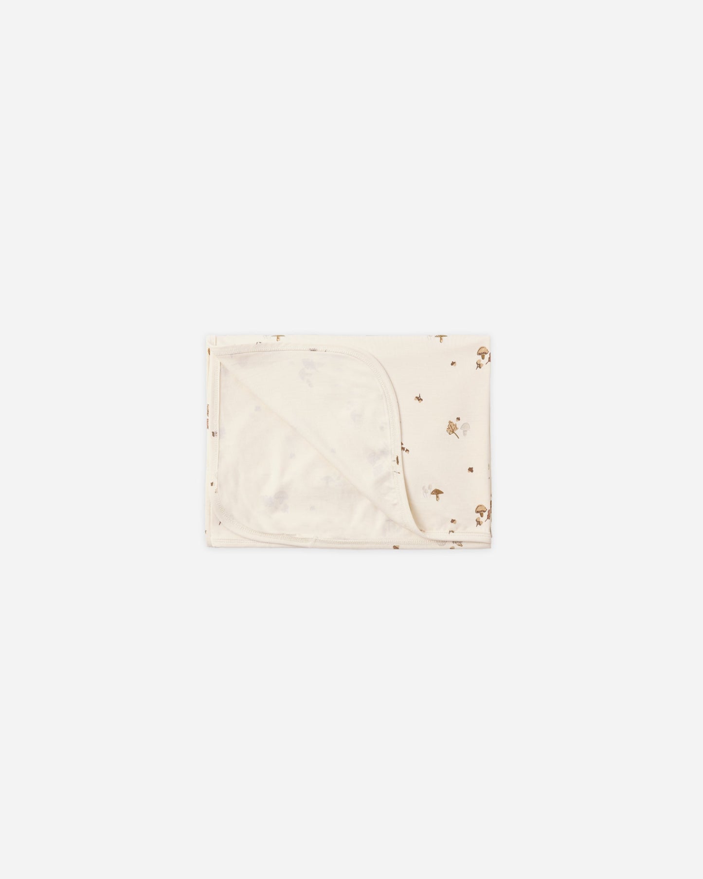 Woodland Bamboo Swaddle - flat lay