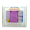 LEV baby underwear set packaging with three pieces of underwear displayed.