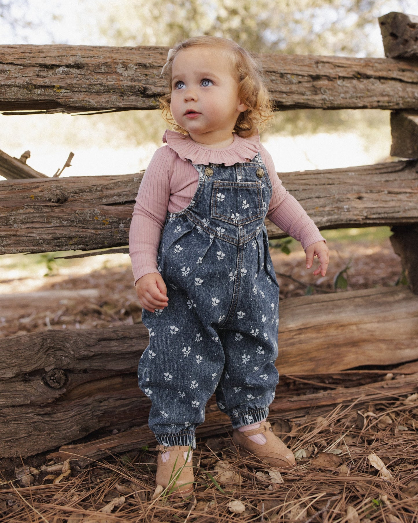 Heart Ditsy Vintage Overall