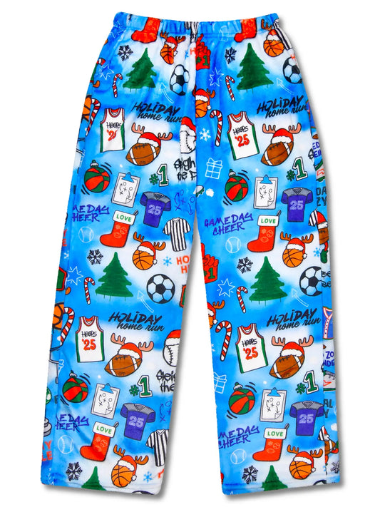 Holiday Game Day Plush Pants