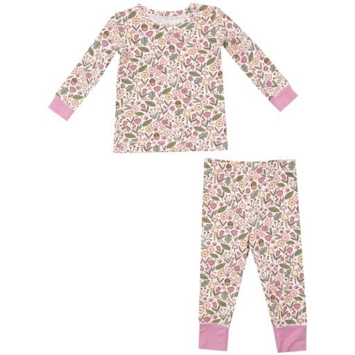 Acorn Floral Pajamas Set Pajamas ANGEL DEAR 