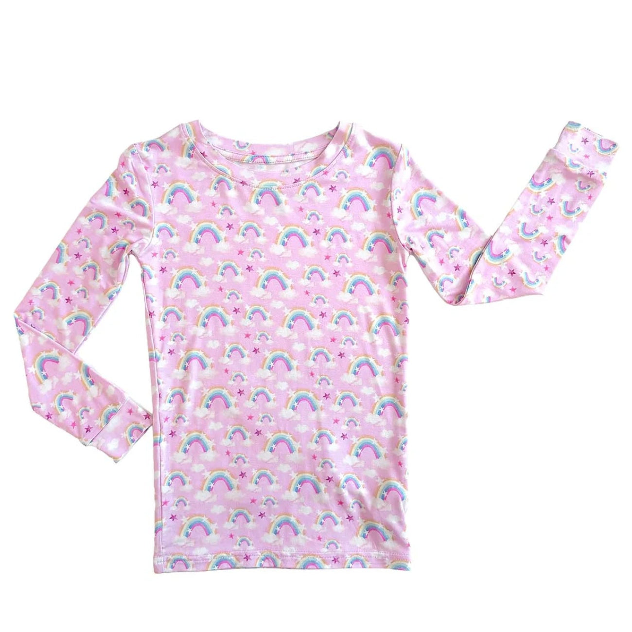 Addison Pink Rainbows PJ Set