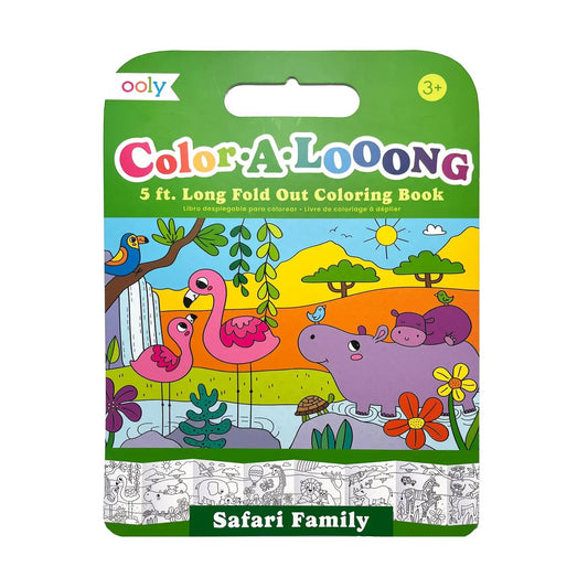 Color-A-Loong Coloring Book-Safari