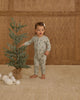 Trees with Red Star Romper