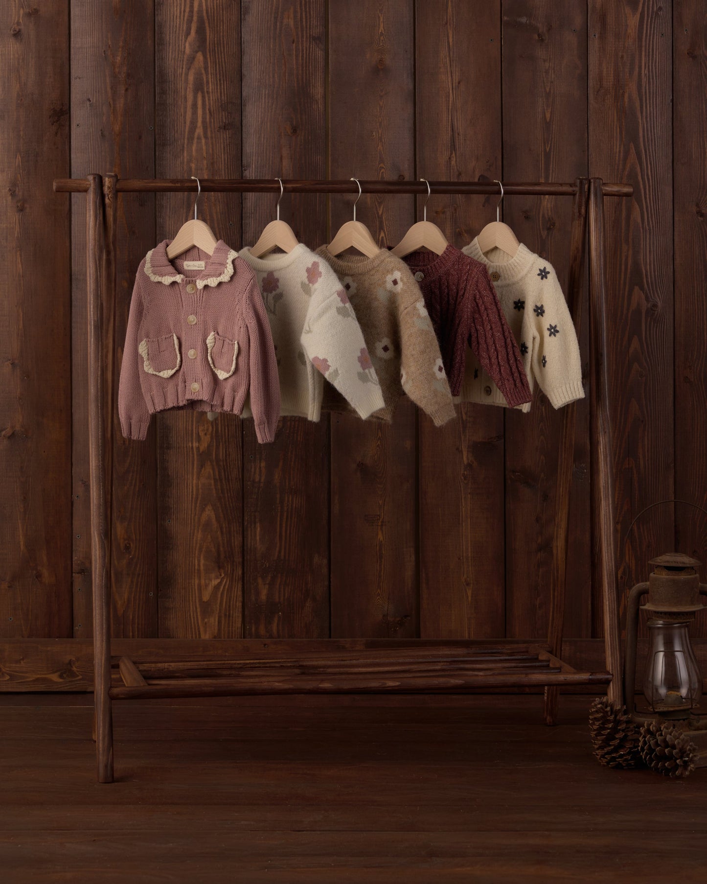 Ivory Flower Aspen Sweater