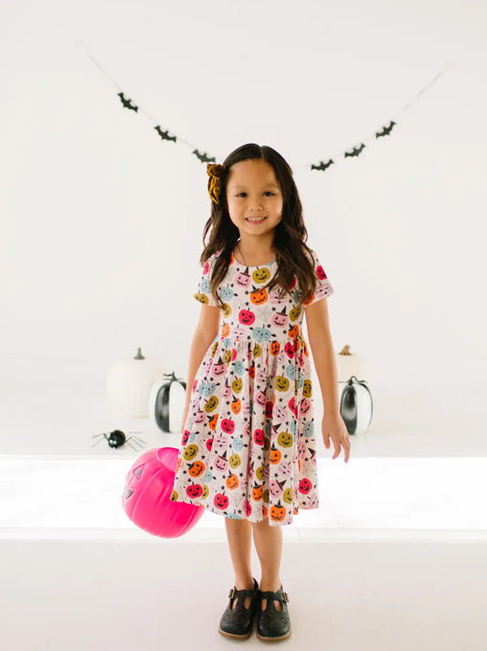 Boo Crew Twirl Dress - front view