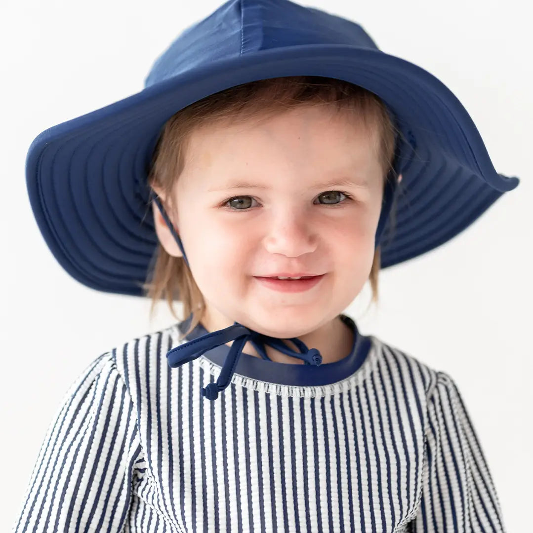 Navy Swim Hat