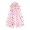 Pink Confetti Cape