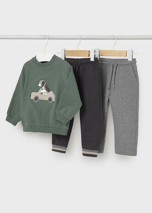 Green Dog Driving Jeep Set