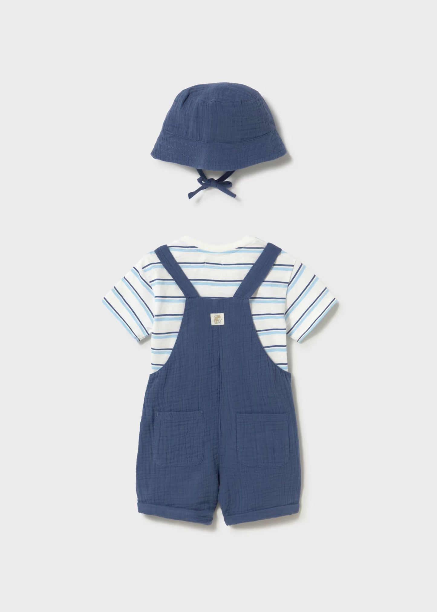Navy Overalls 3pc Set