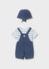 Navy Overalls 3pc Set
