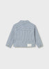 Ticking Stripe Denim Jacket