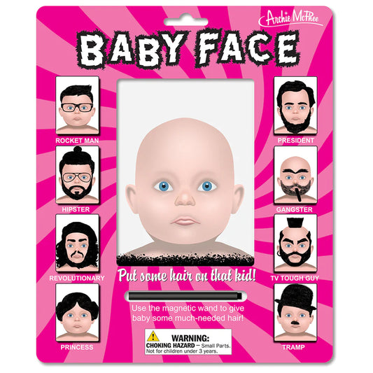 Baby Face 196 TOYS CHILD Archie McPhee 