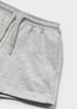 Light Grey Knit Shorts