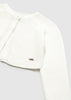 White Cropped Cardigan