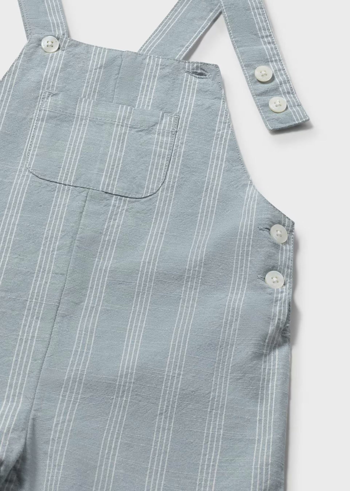 Light Blue Stripe Overalls
