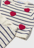 Natural Heart Sweater Set