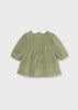 Green Velour Dress