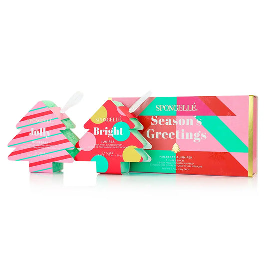 Xmas Trees Body Buffer Set