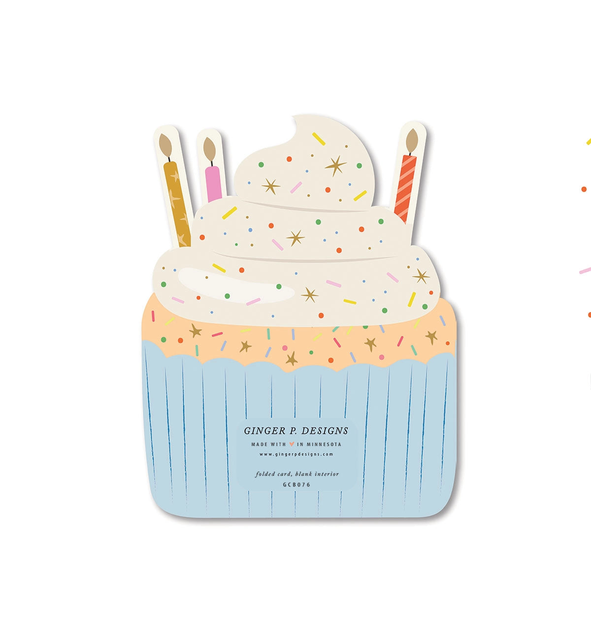Birthday Cupcake Card