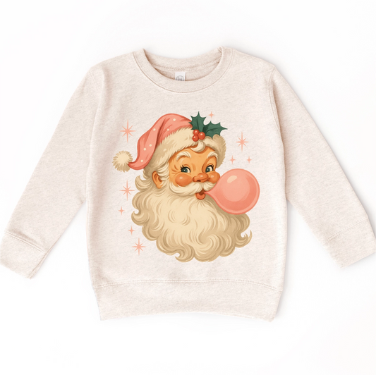 Bubble Blowing Santa Sweatshirt
