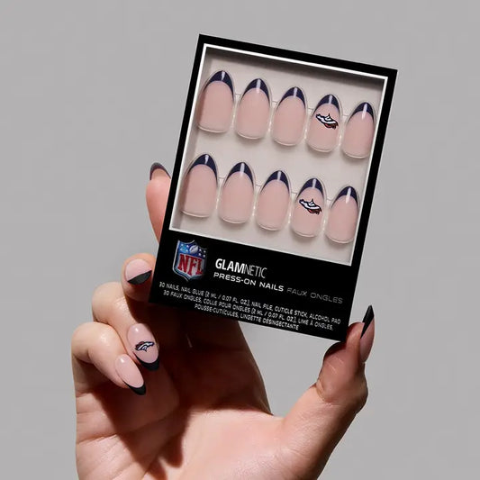 Broncos Press-On Nails