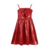 Ruby Sequin Bubble Dress